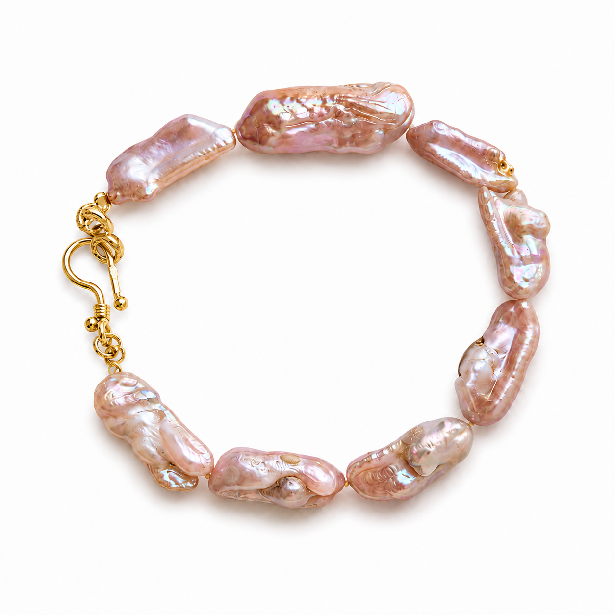 Rosé Pearl Bracelet
