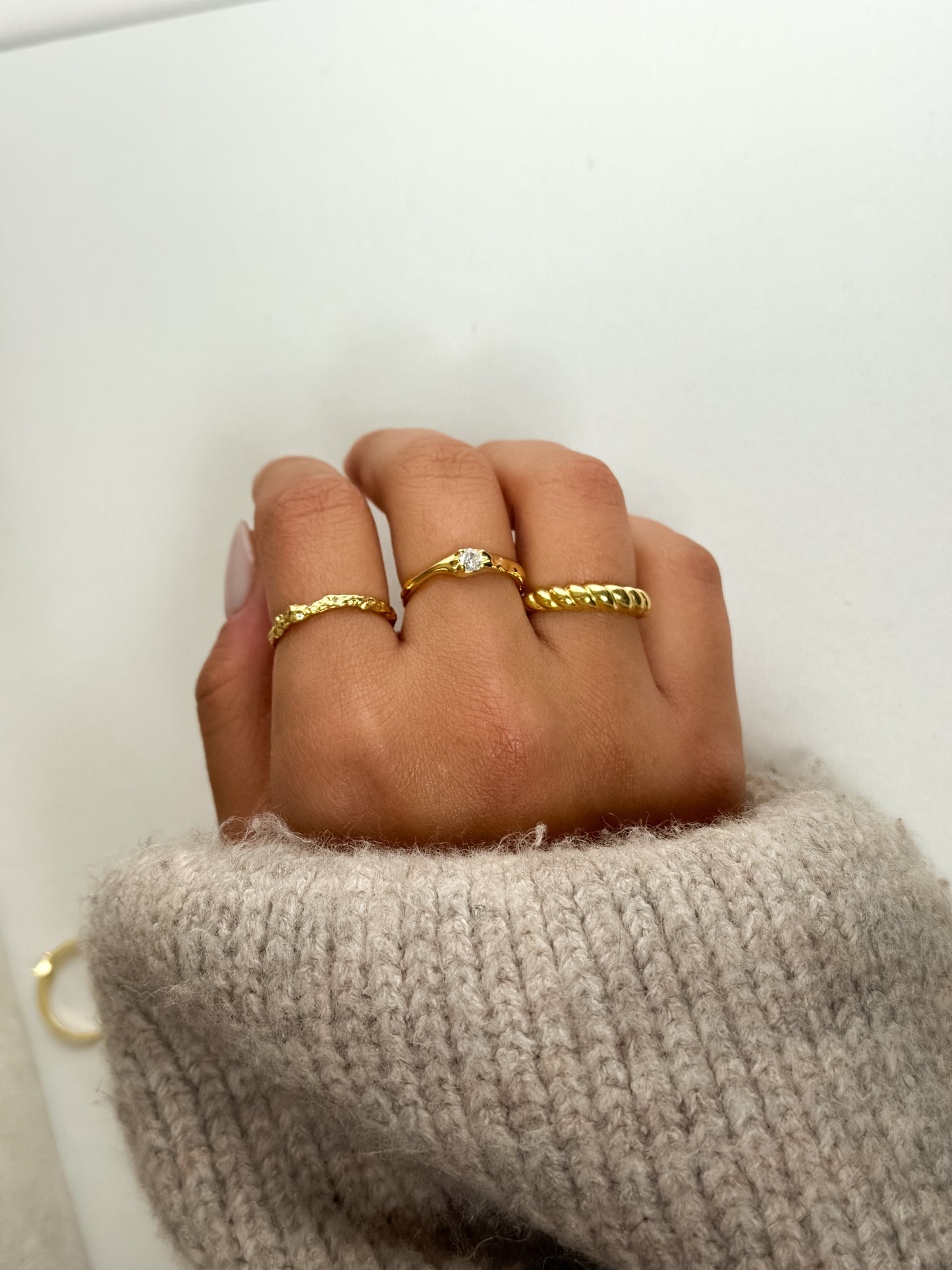 Textured Ives Ring