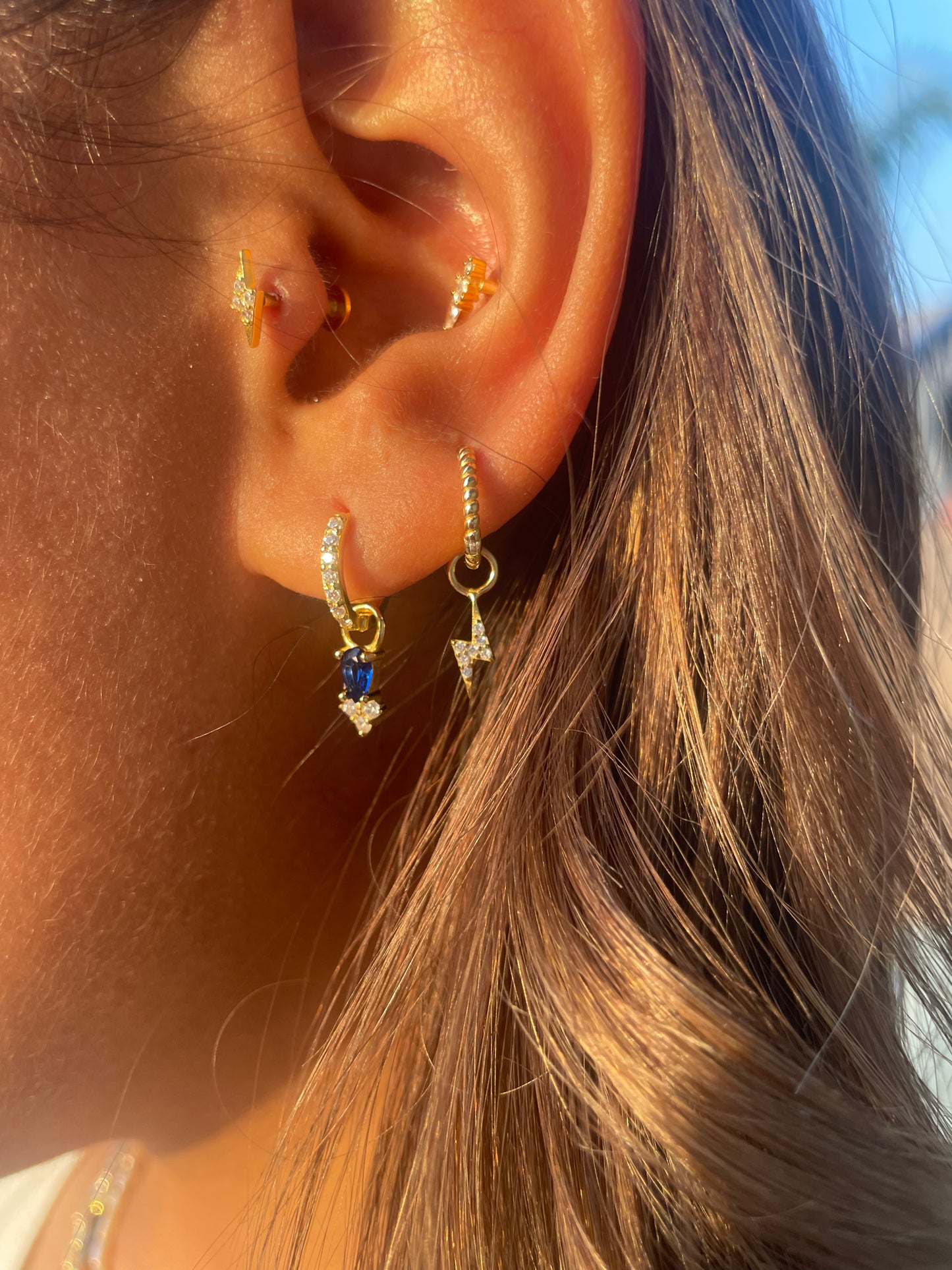 Thunder Hoop Charm