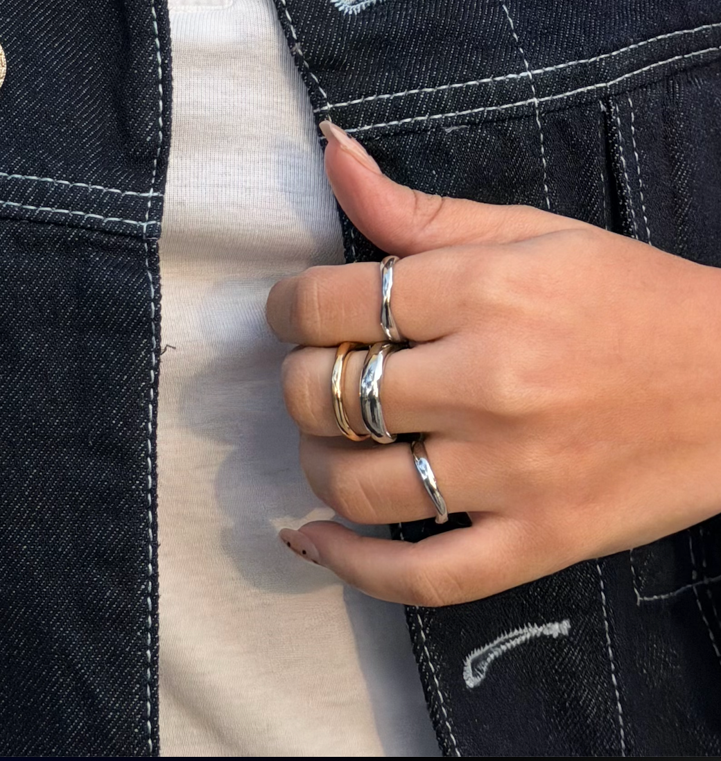Silver Twisted Ring