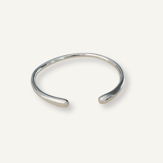 Silver Drop Bangle