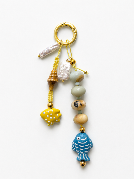 Ocean Tale Bag Charm