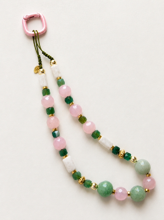Jade Rosé Phone Strap