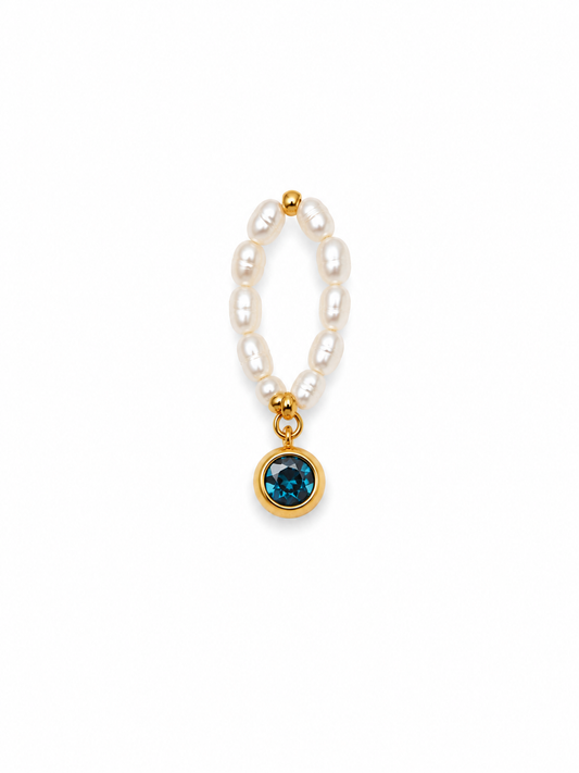 Aquamarine Charm