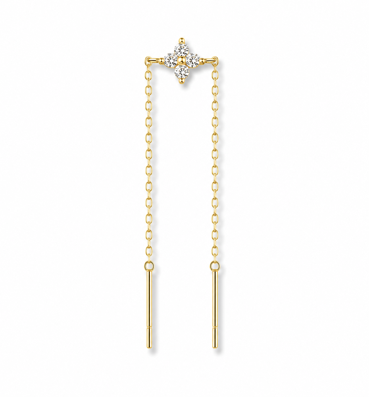 Starlet Double Threader Earring