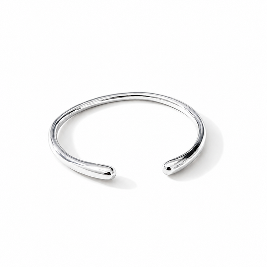 Silver Drop Bangle