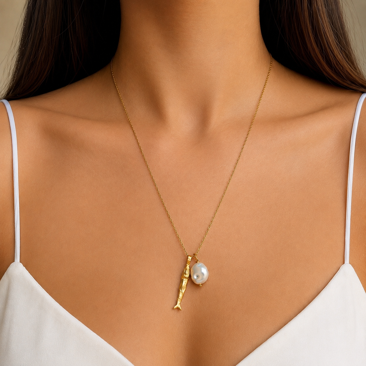 The Pearl Catch Necklace