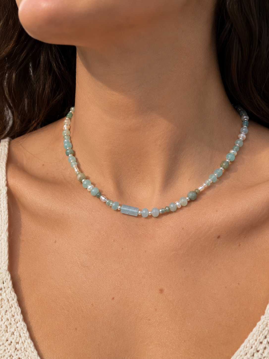 Aquamarine Trail Choker