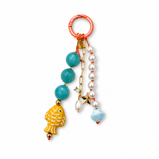 Ocean Breeze Bag Charm