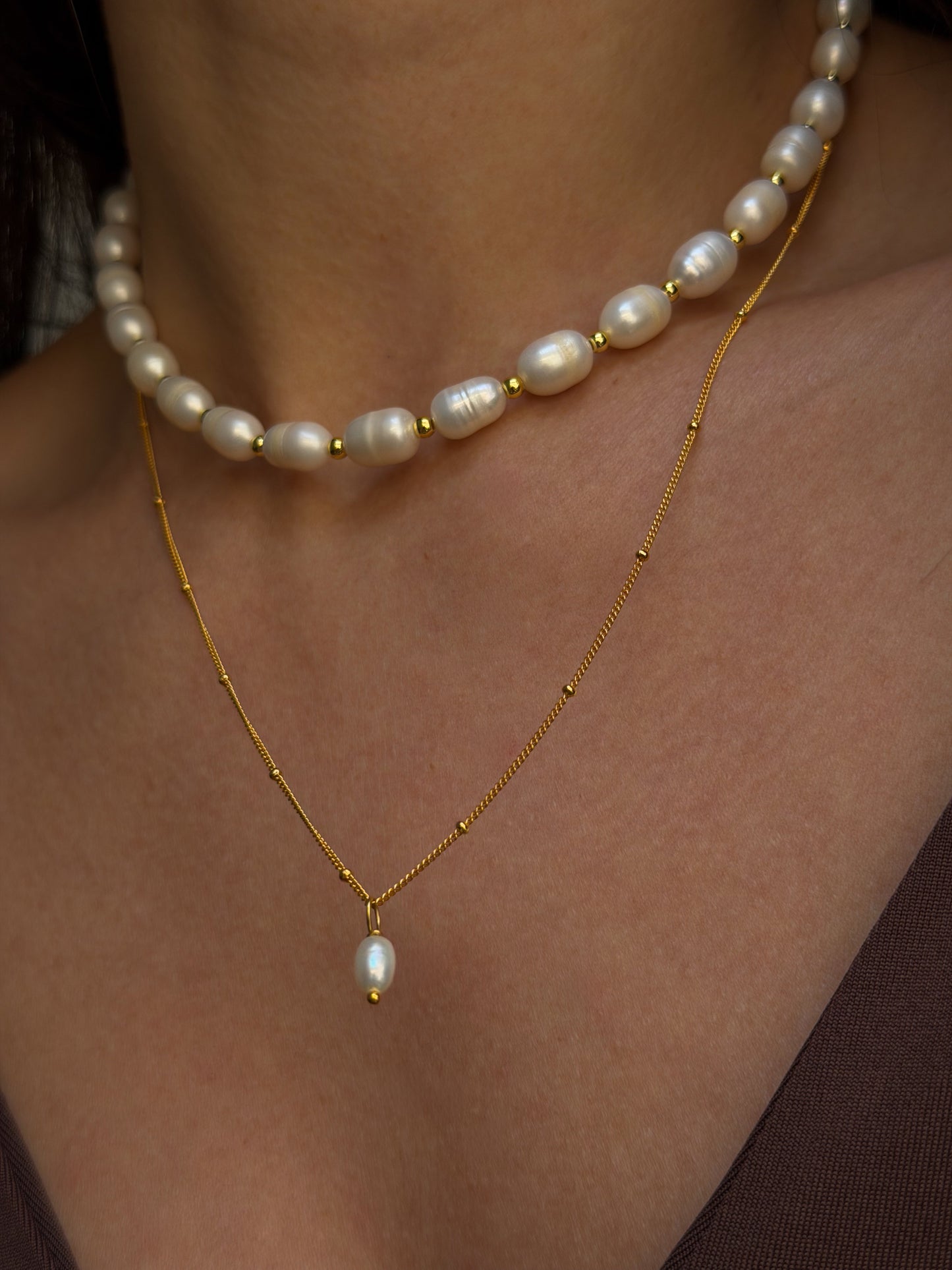 Baroque Pearl Necklace