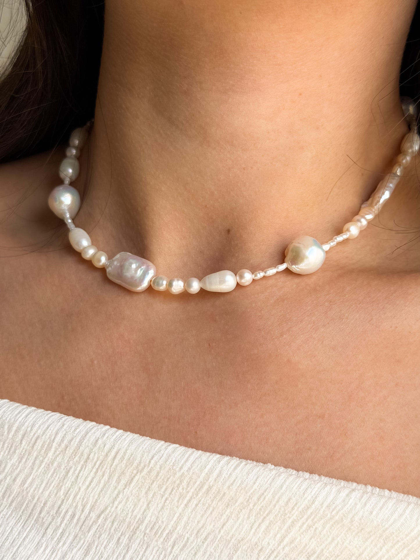 Serenity Pearl Necklace