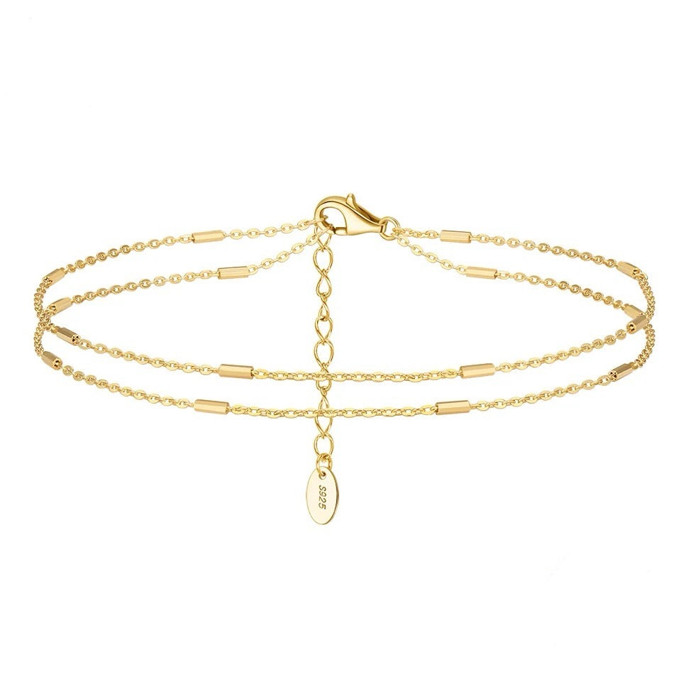 Double Chain Anklet