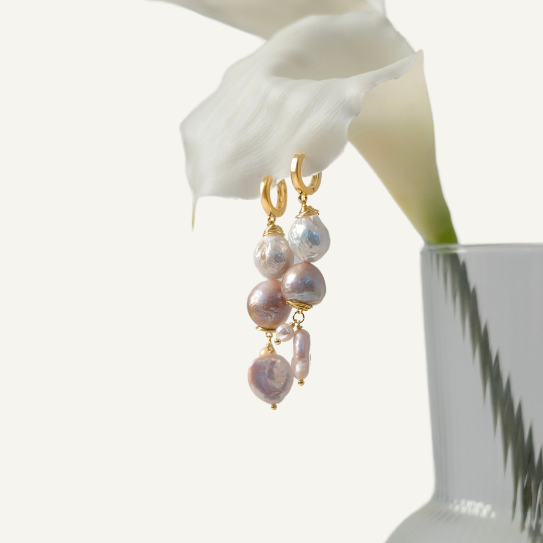 Arianna Pearl Earrings