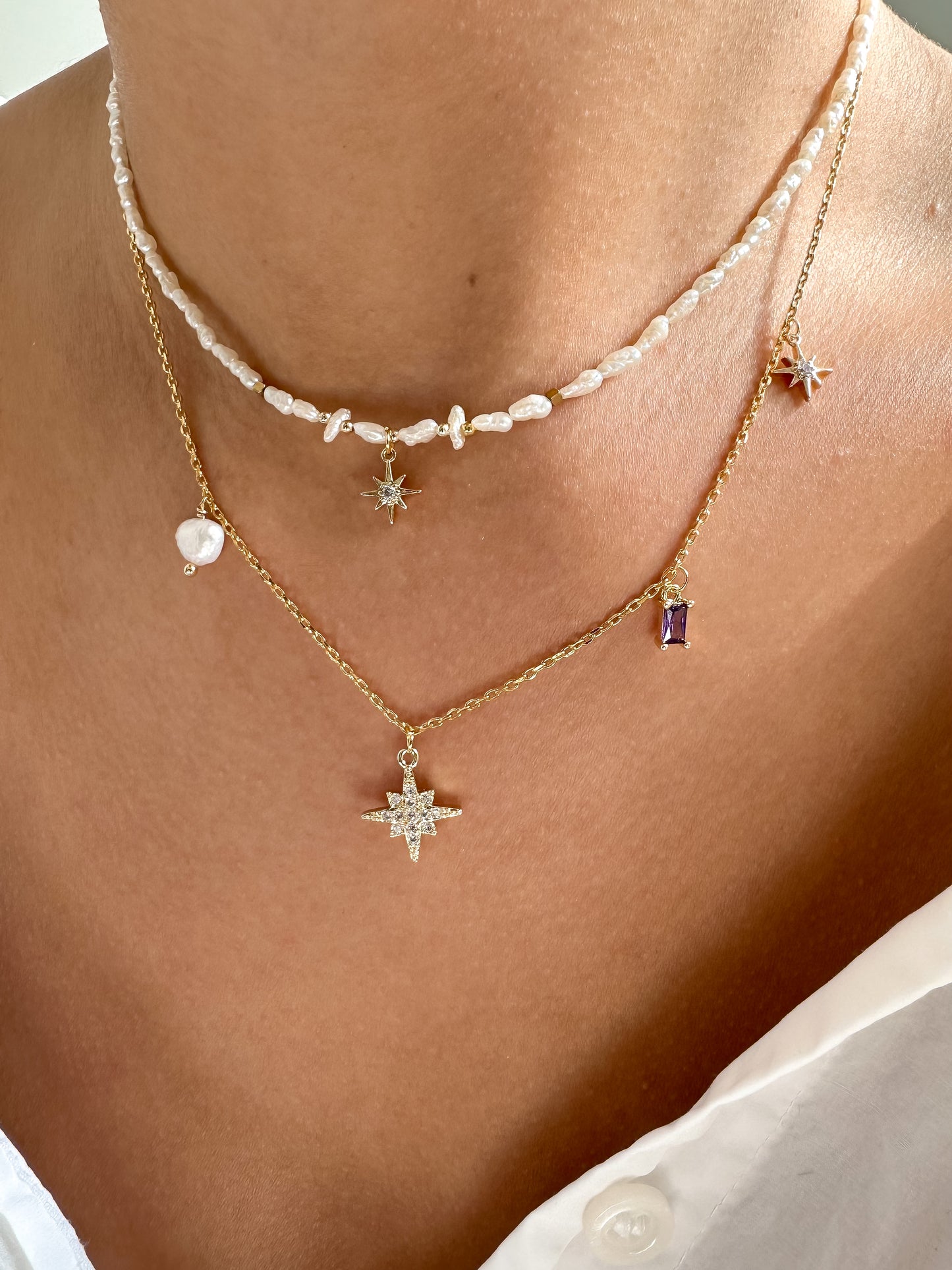 Najma Pearl Choker